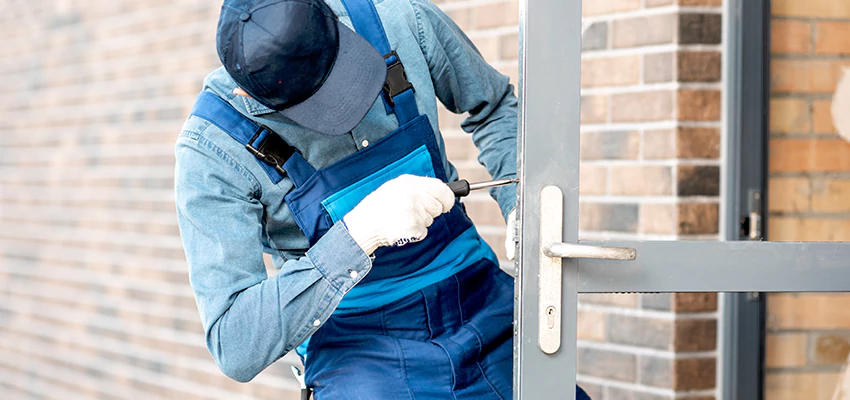 Pivot Storefront Door Locks Installation in Roseland, California